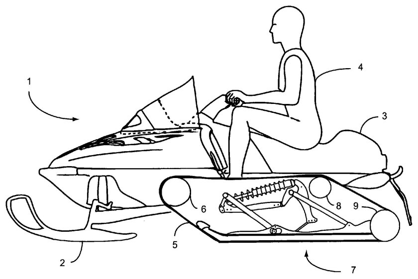 Снегоход Polaris чертежи
