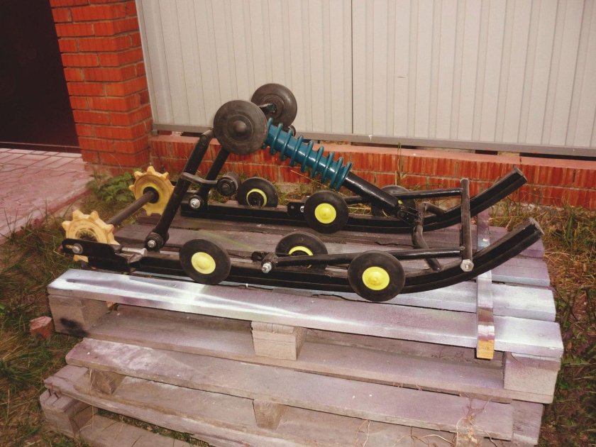 Склизы для снегохода Буран