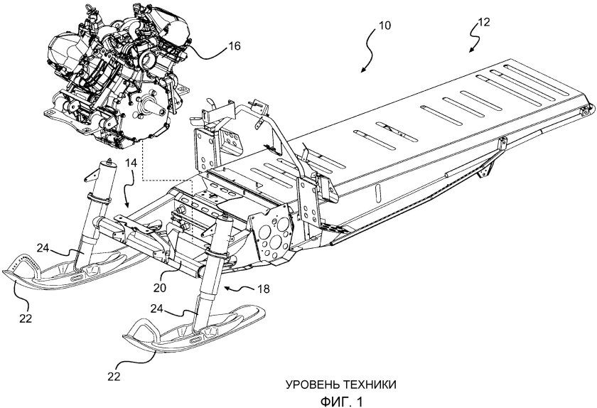 Рама снегохода Тайга 500