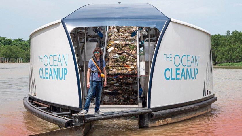 The Ocean Cleanup Боян слат
