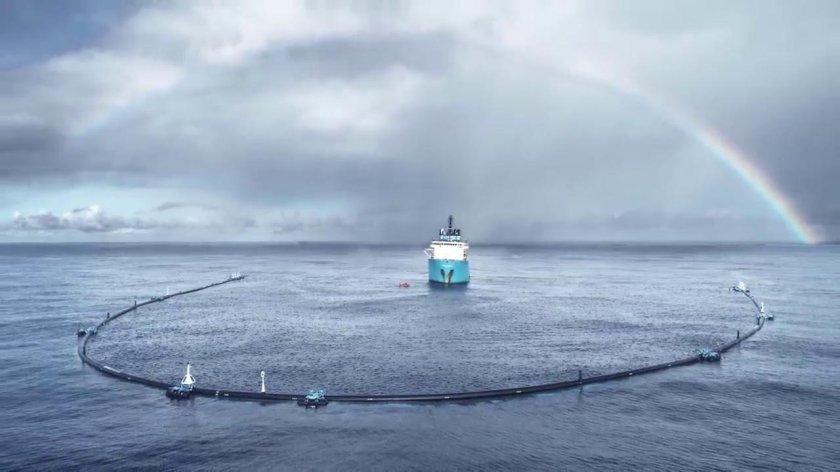 The Ocean Cleanup Боян слат