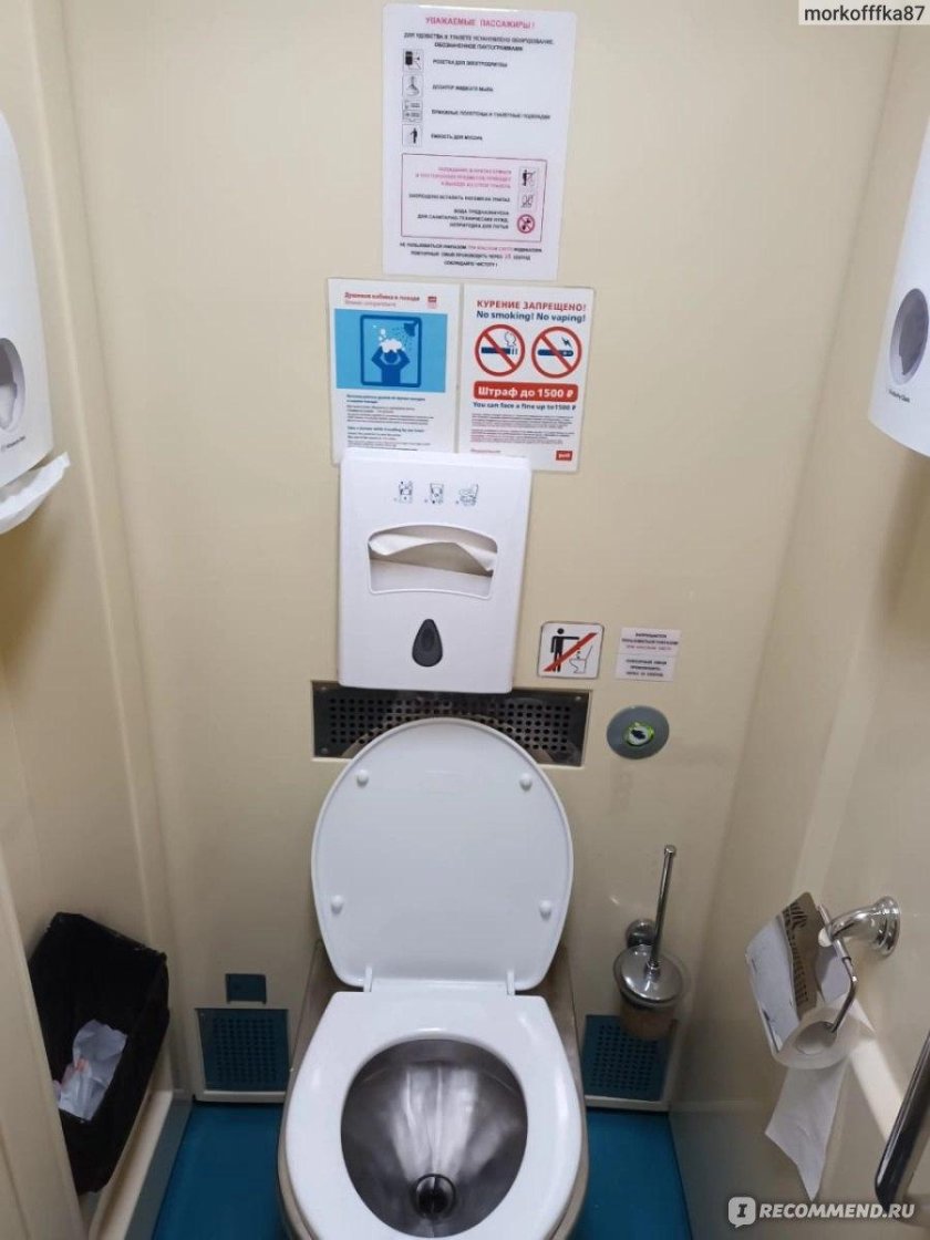 Северная Пальмира поезд туалет