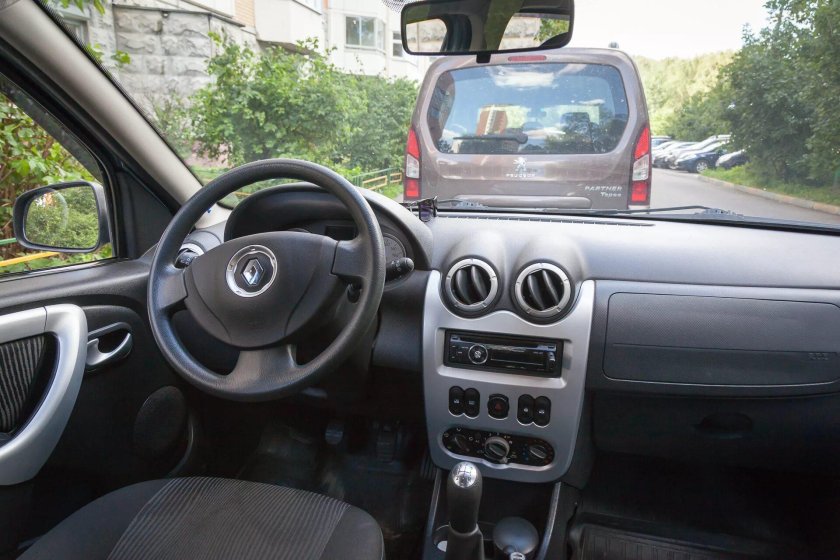 Renault Sandero 1 салон