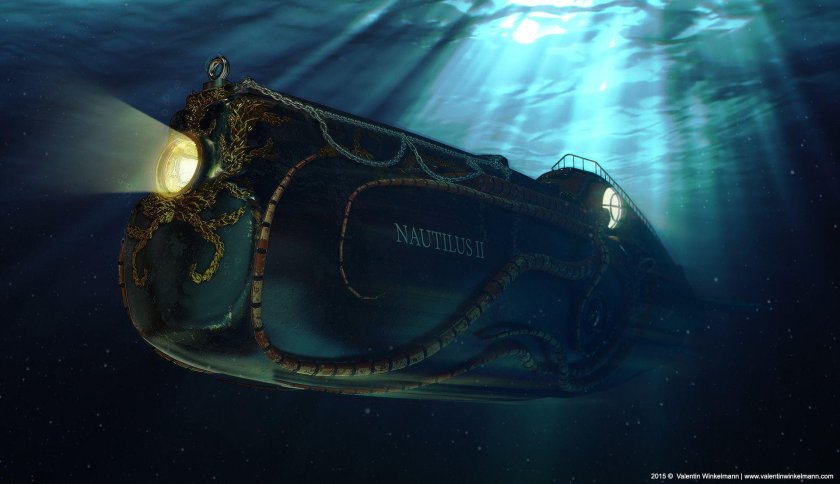 Наутилус подводная лодка капитана Немо