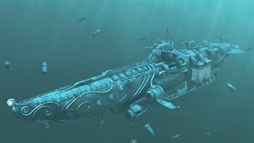 Наутилус лодка капитана Немо