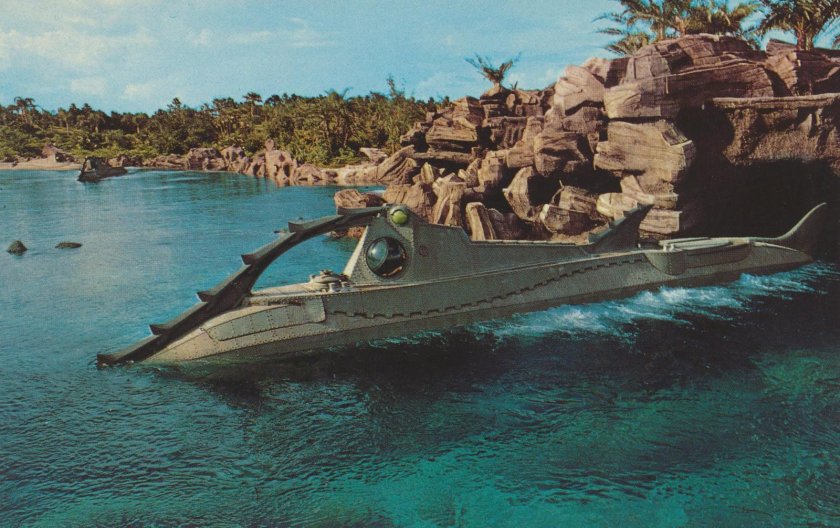 Наутилус капитана Немо Диснейленд