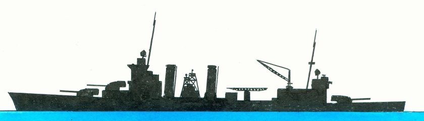 Крейсер новый Орлеан 1/700