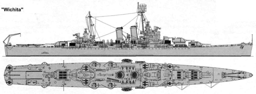 Крейсер USS Wichita (CA-45)