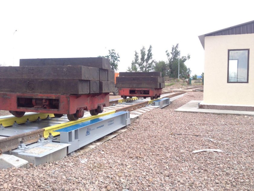 Вагонные весы 3-х платформенные