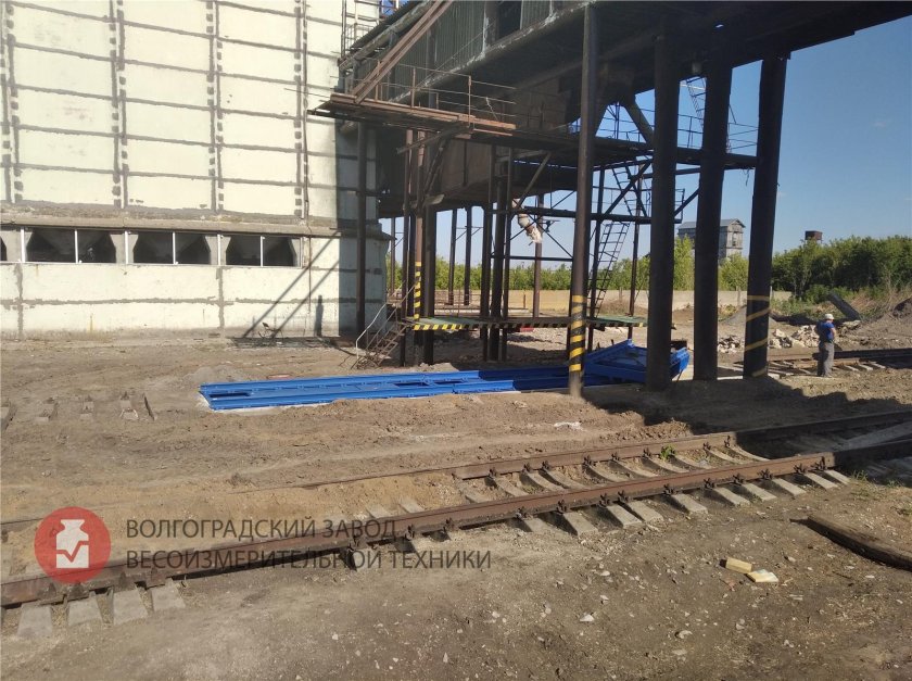 Весы вагонные тензометрические