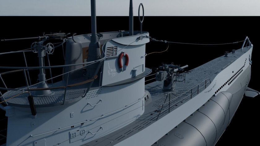 DKM U-Boat Type VIIC U-552