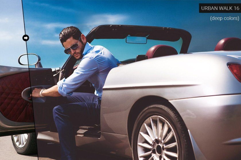 Мужик в кабриолете