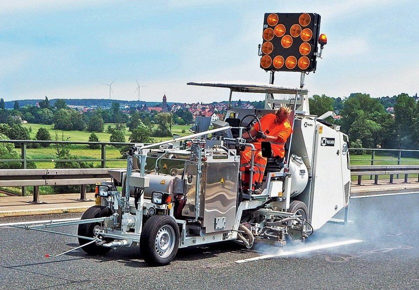 Hofmann h33-4 разметочная машина