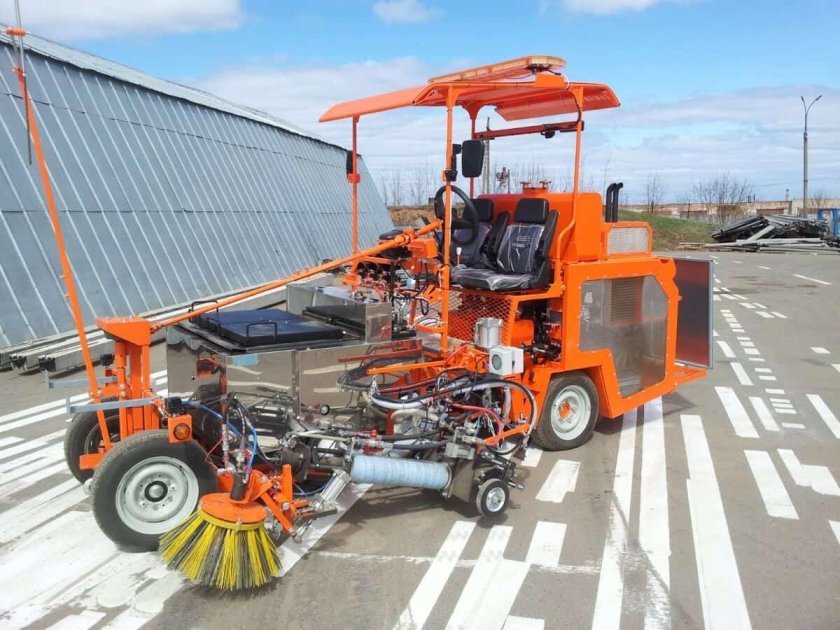 Виннер разметочная машина