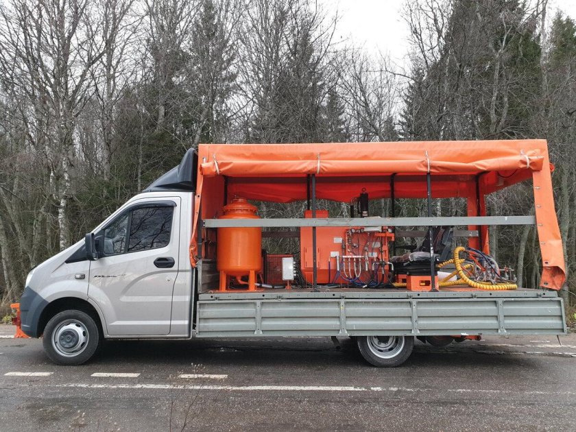 Разметочная машина Газель Некст