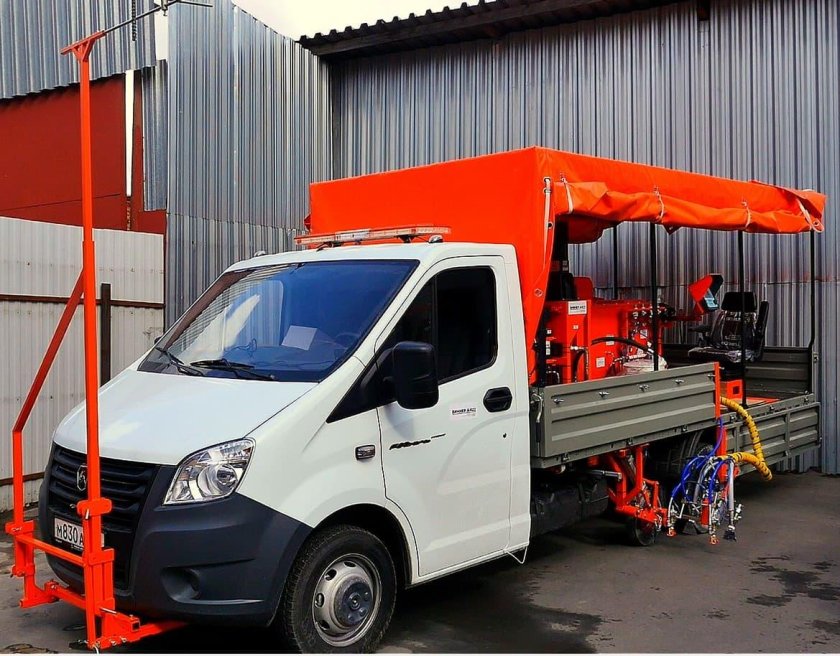 Виннер разметочная машина