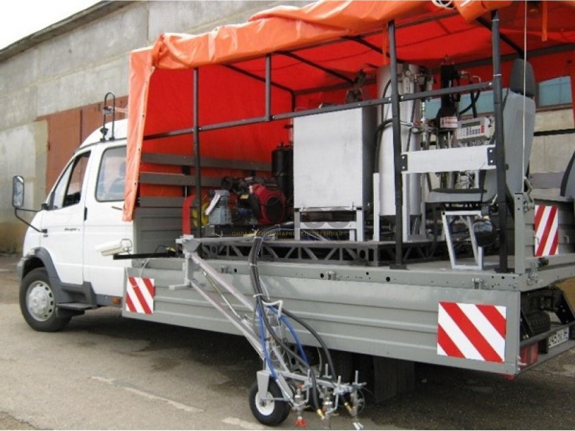 Разметочная машина сдт 220