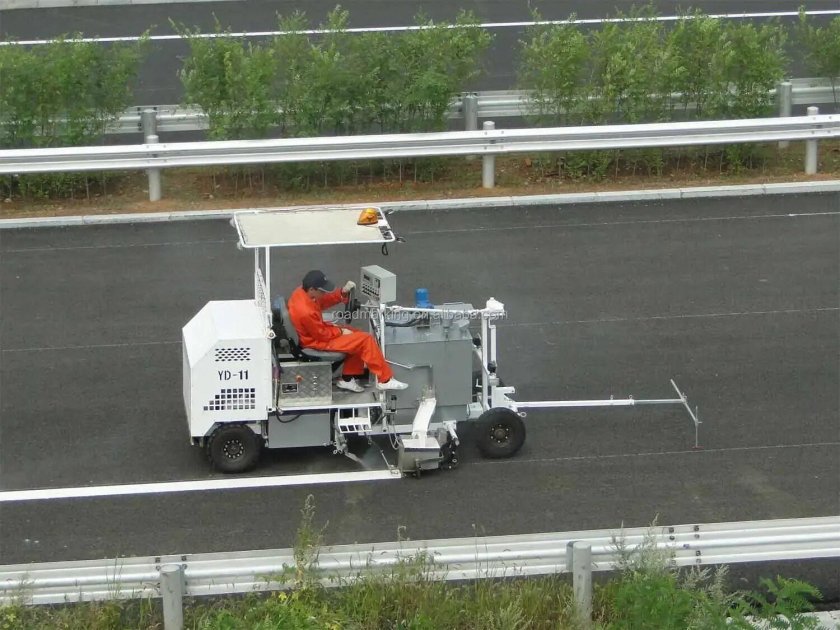 Нанесение дорожной разметки маркировочная машина ДС-18а