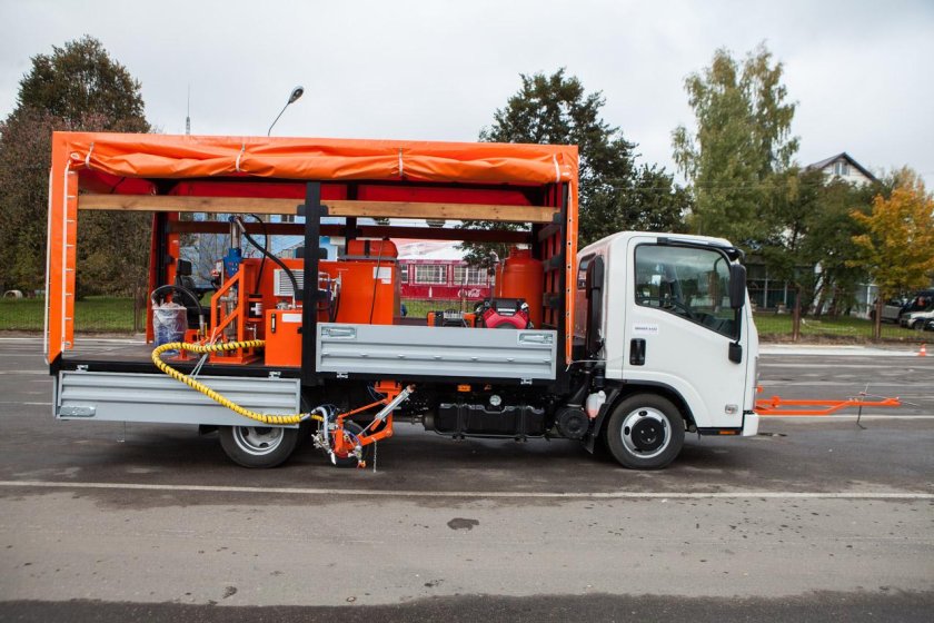 Виннер разметочная машина