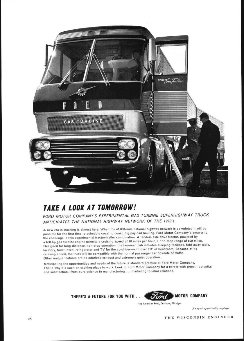 Ford тягач 60-х