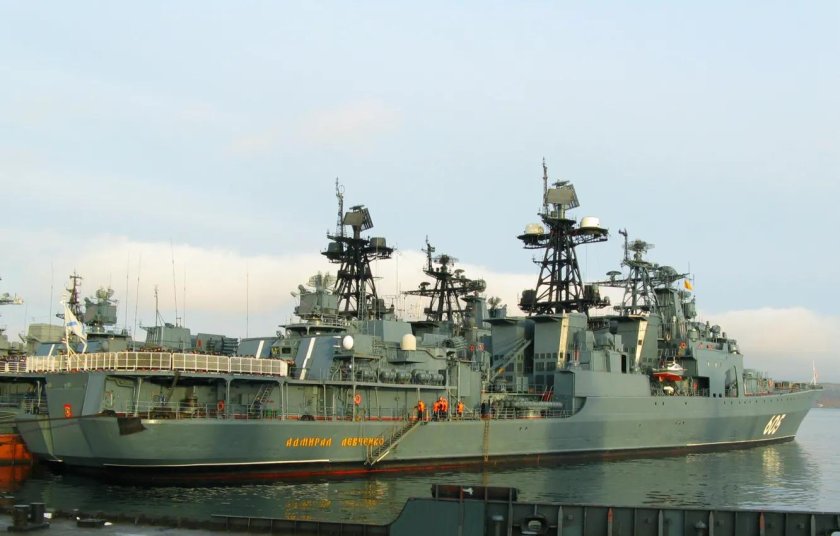 Корабль Левченко Североморск