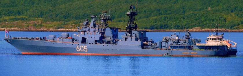 Корабль Адмирал Левченко 605