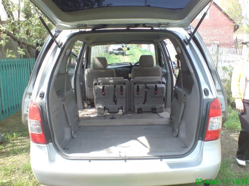 Mazda MPV 2 багажник
