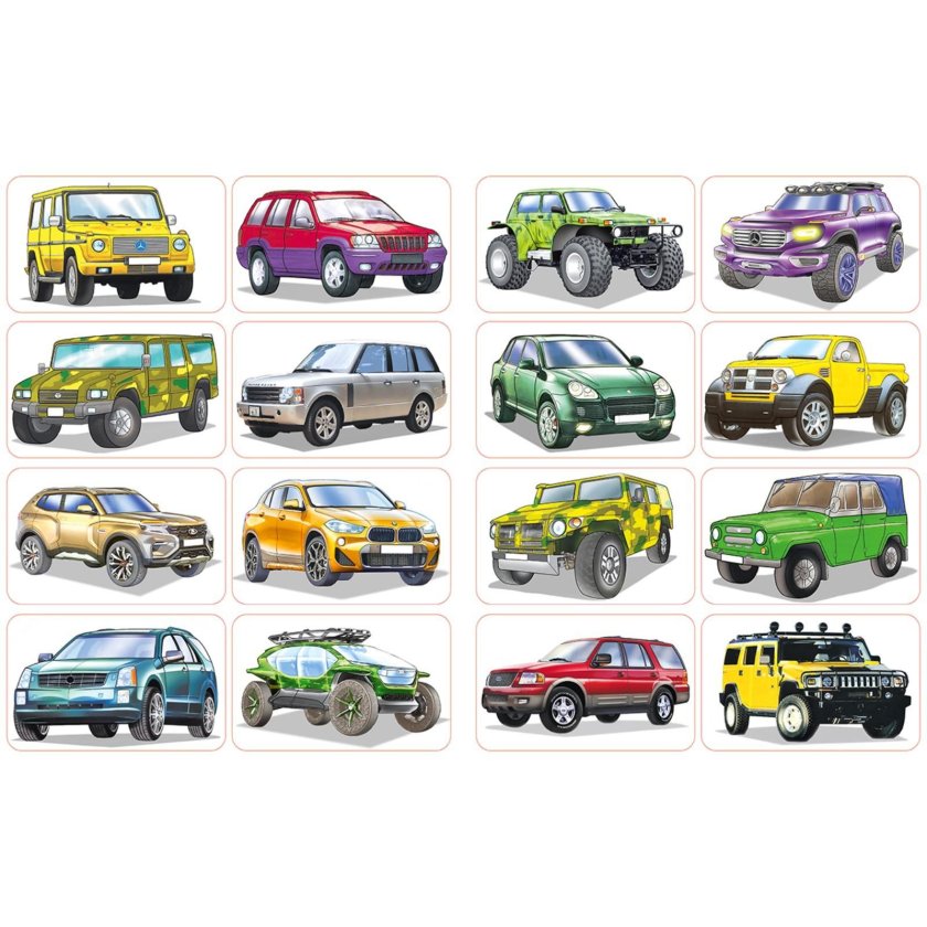 Раскраска автомобили мира плюс новейшие модели