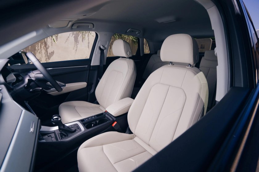 Audi q3 Sportback белый салон