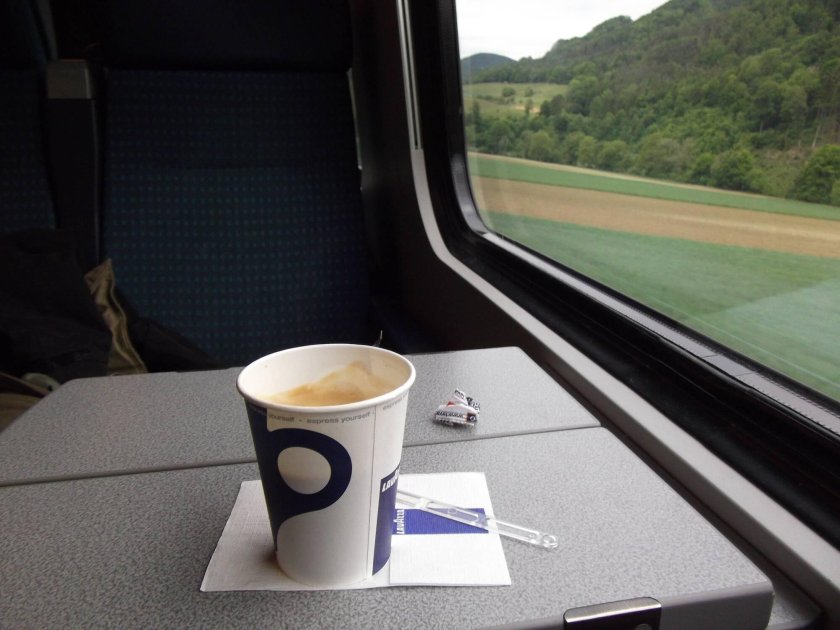 Кофе в поезде