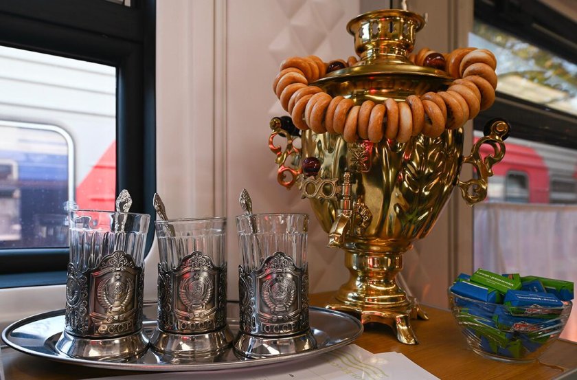 Самовар внутри