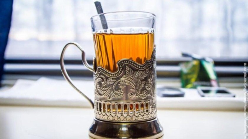 Стакан с подстаканником