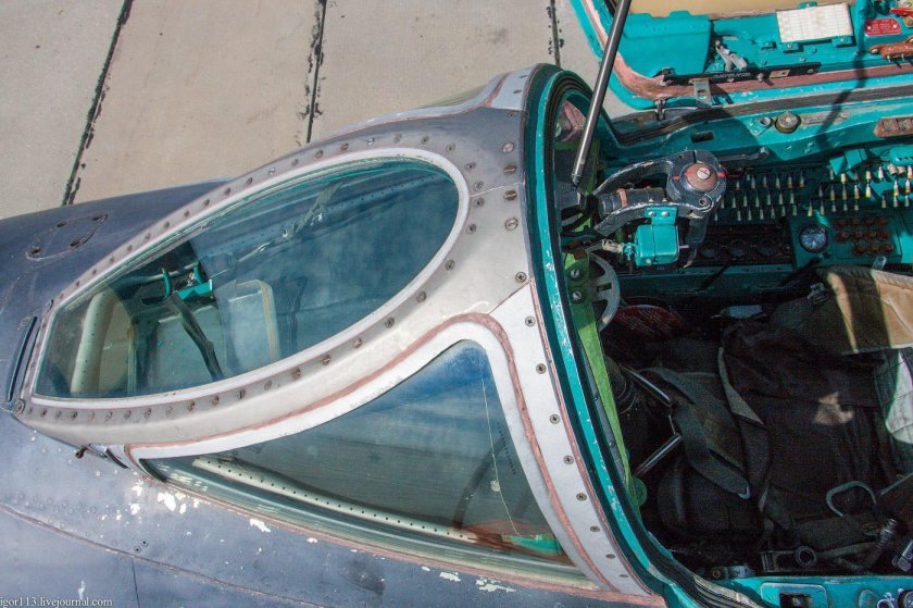 Миг-25пд кабина