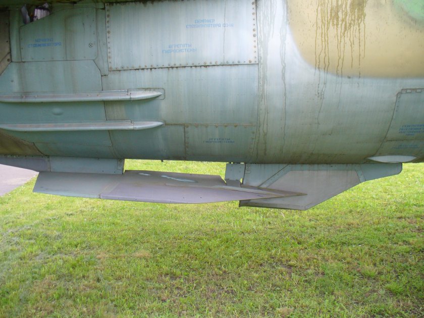 Конструкция фальшкиля миг-23