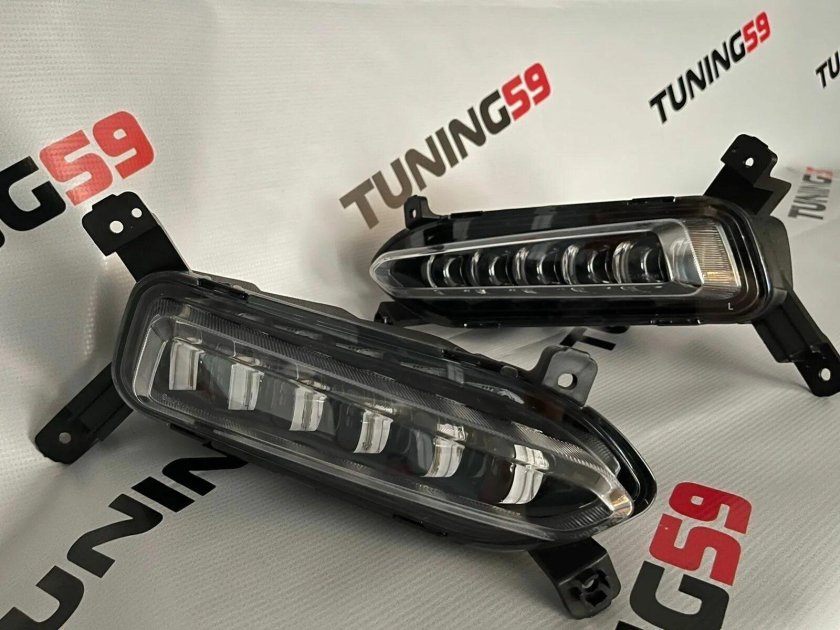 Противотуманные фары Solaris 2011