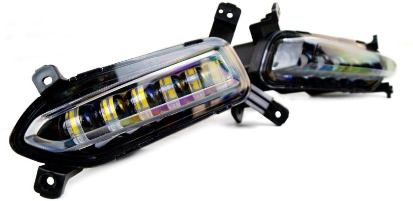 Противотуманки на Солярис 2017 2 режимные