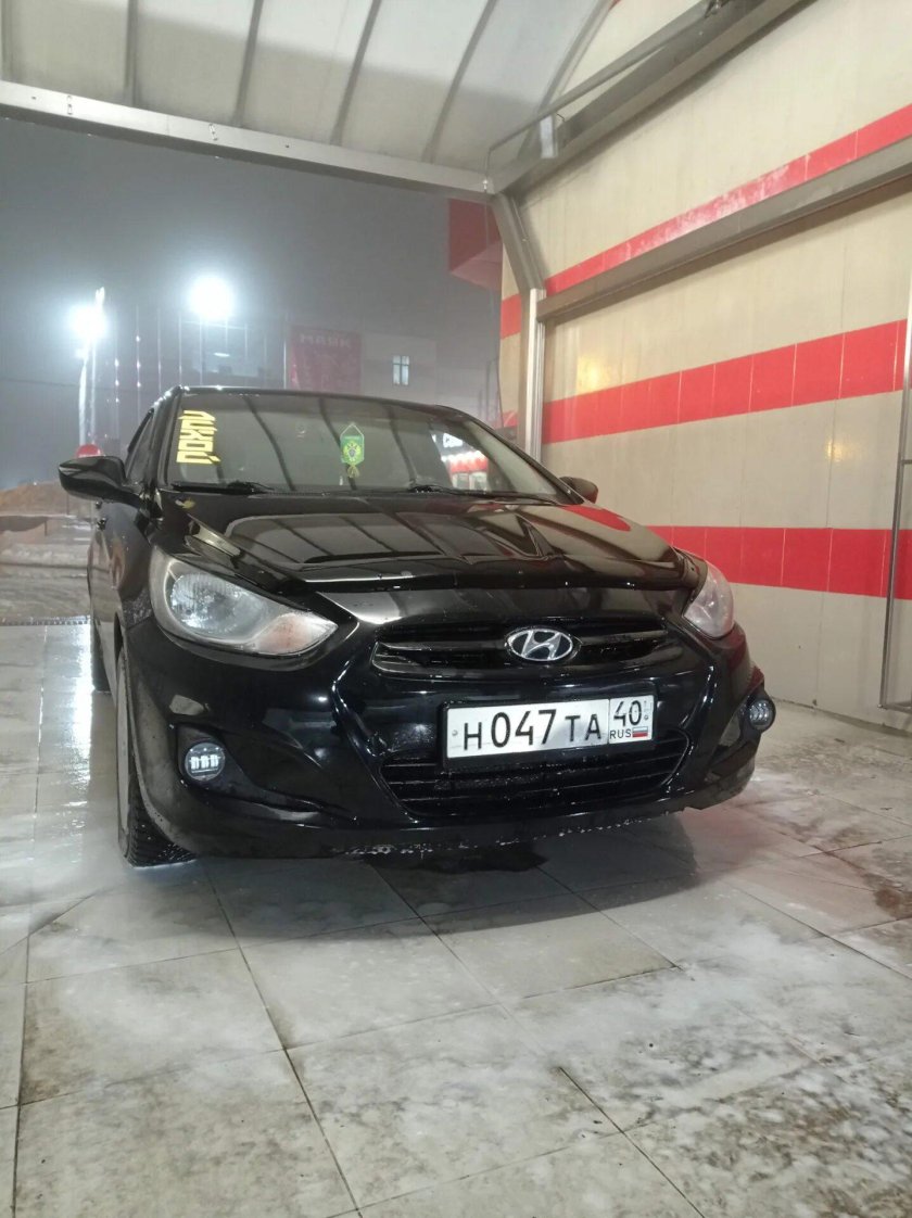 Хендай Солярис 12 года без туманок