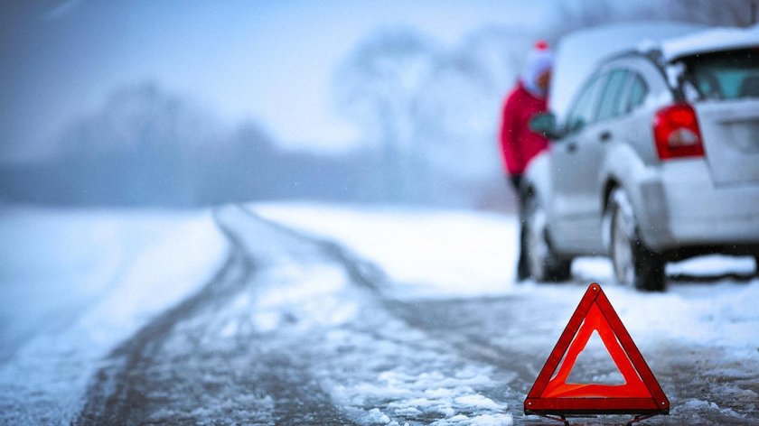 Машина зима