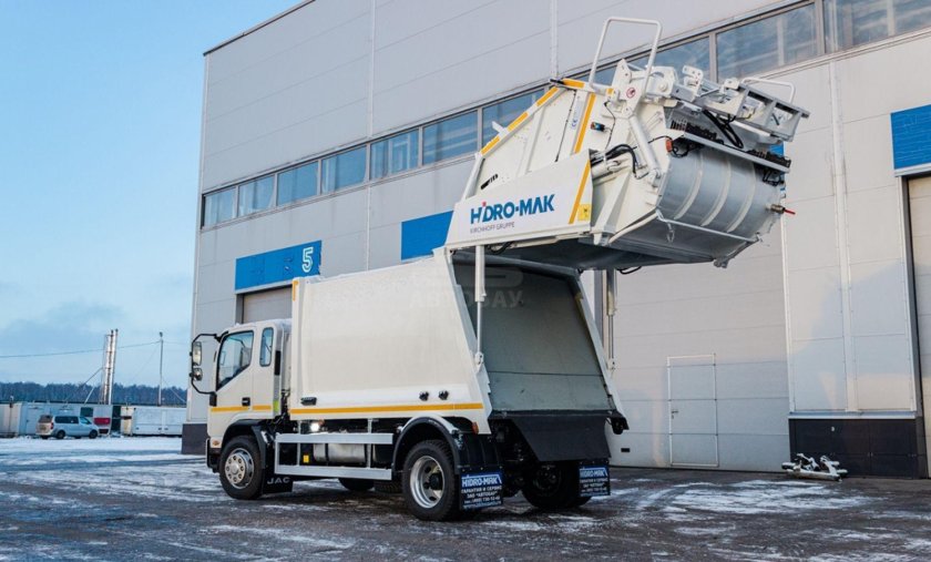JAC n120 мусоровоз