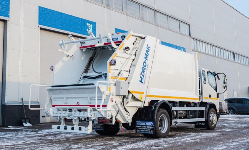 JAC n120 мусоровоз