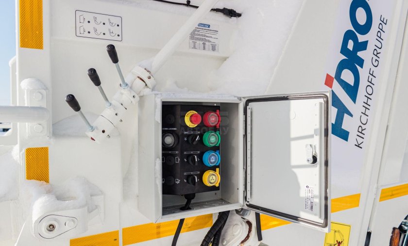 Пульт мусоровоза