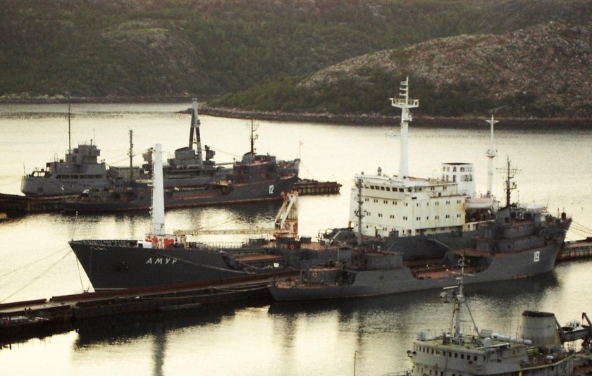 Танкер Амур Оленья губа