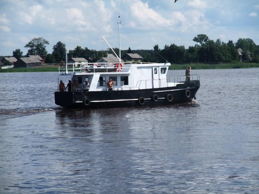 Переделал катер Ярославец