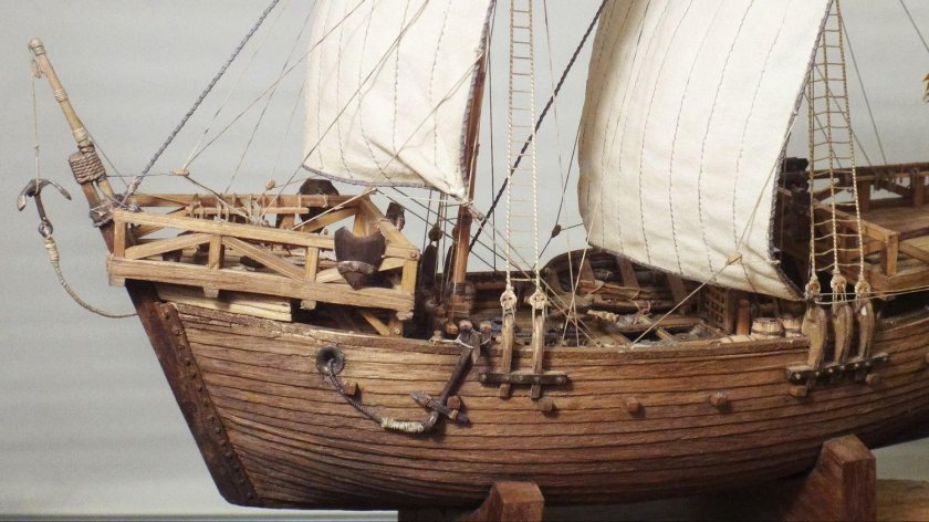 Ганзейский Когг модель корабля