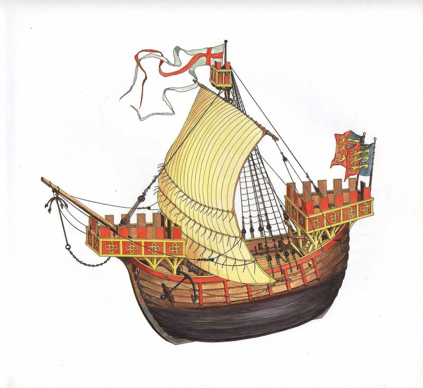 Каракка корабль средневековья