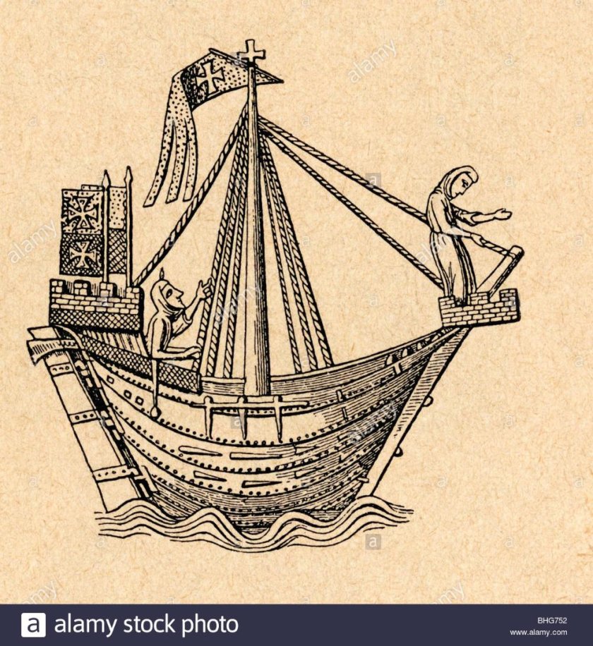 Ганзейский Когг чертежи