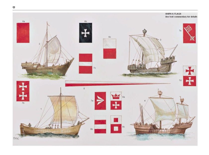 Корабль Ганзейский Когг чертежи