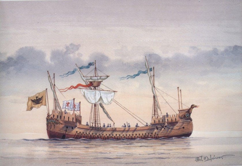 Драммонд корабль Византия