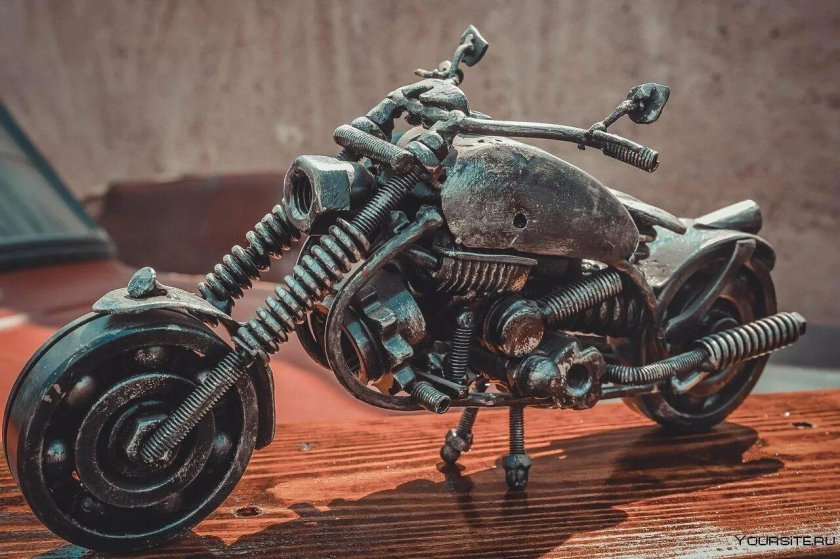 Dieselpunk мотоцикл