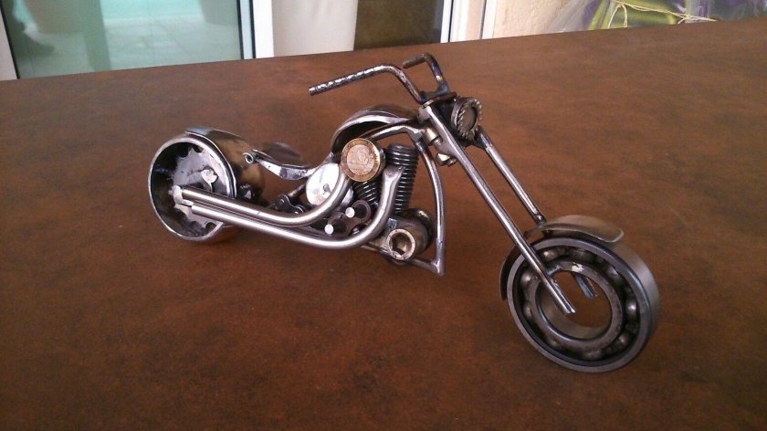 Поделка мотоцикл
